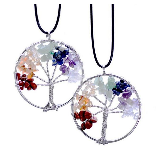 Crystal Tree of Life NecklaceJewelryLuna Daze