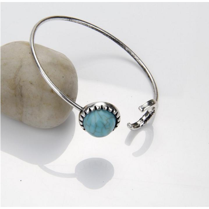 Luna Turquoise Bangle - Luna Daze