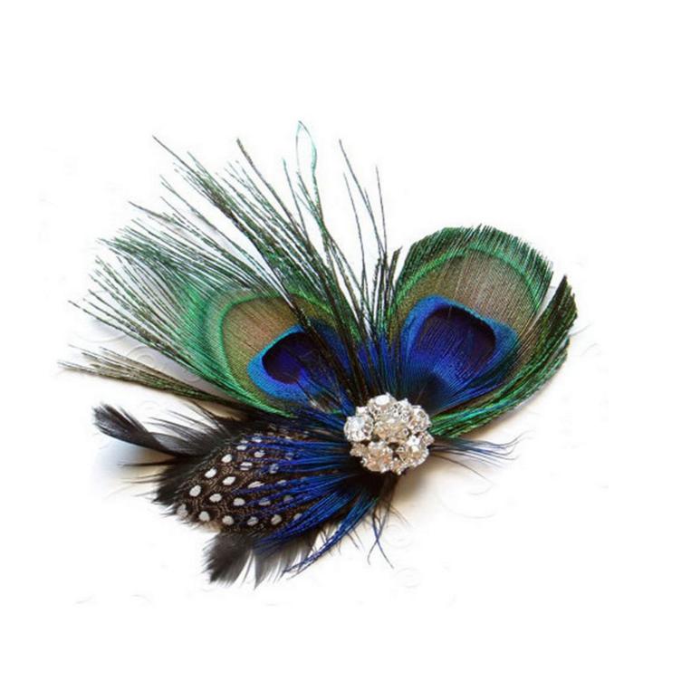 Peacock Hair ClipAccessoriesLuna Daze