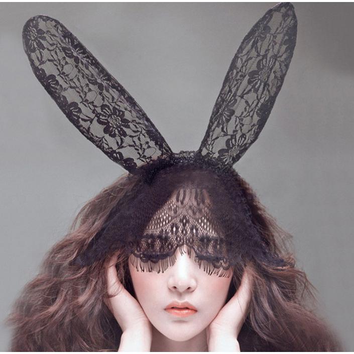 Lace Bunny EarsAccessoriesLuna Daze