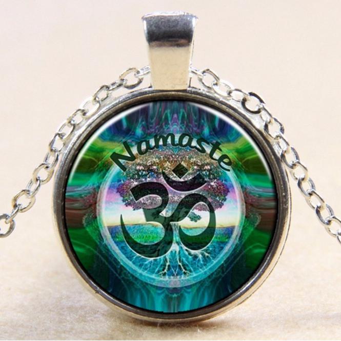 Aum Locket NecklaceJewelryLuna Daze