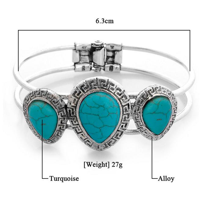 Tibetan Turquoise BraceletJewelryLuna Daze