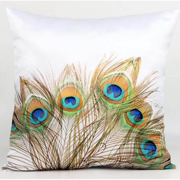 Peacock Feathers PillowcaseInteriorLuna Daze