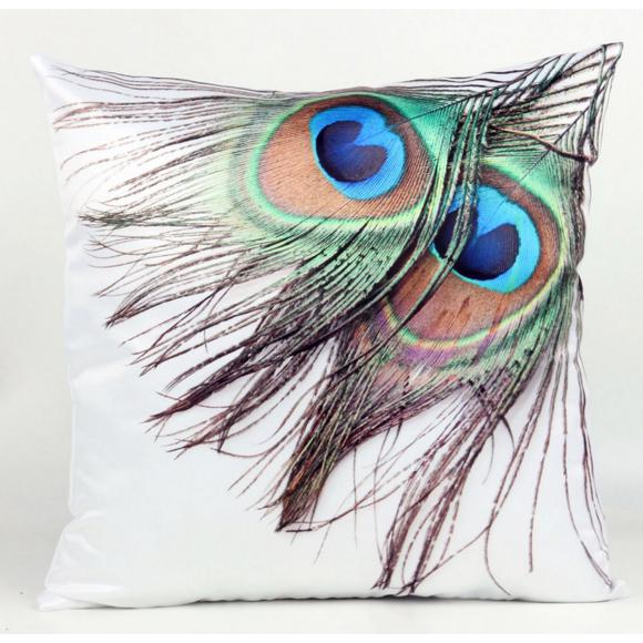 Peacock Feathers PillowcaseInteriorLuna Daze