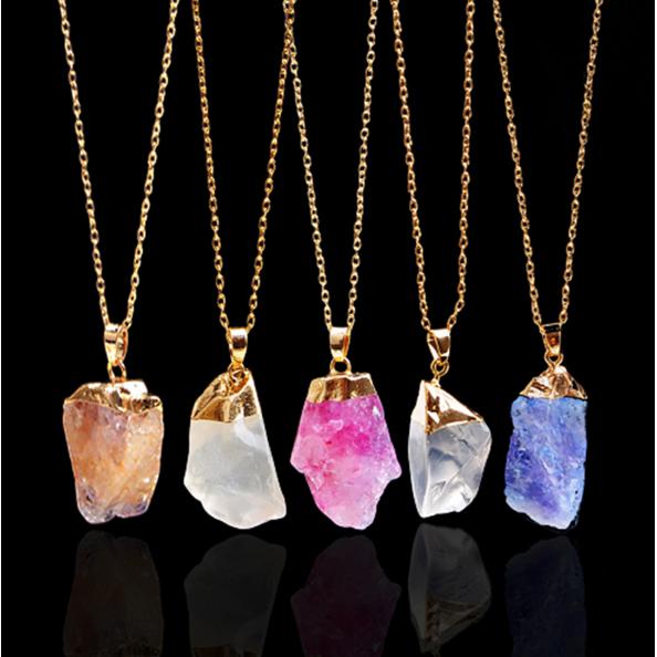 Druzy Quartz NecklaceJewelryLuna Daze
