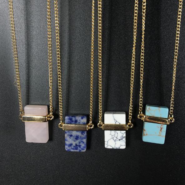 Marble Stone NecklaceJewelryLuna Daze