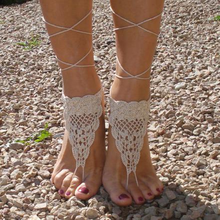 Crochet Wrap AnkletJewelryLuna Daze