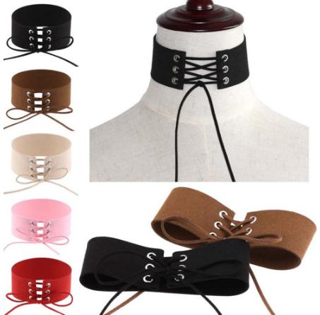 Lace Up ChokerJewelryLuna Daze