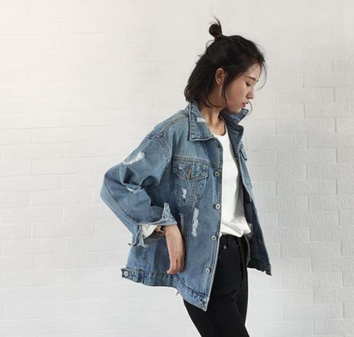 Take It Easy Denim JacketLuna Daze