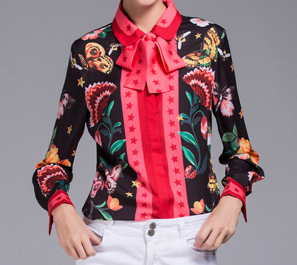 Charming Floral BlouseTopsLuna Daze