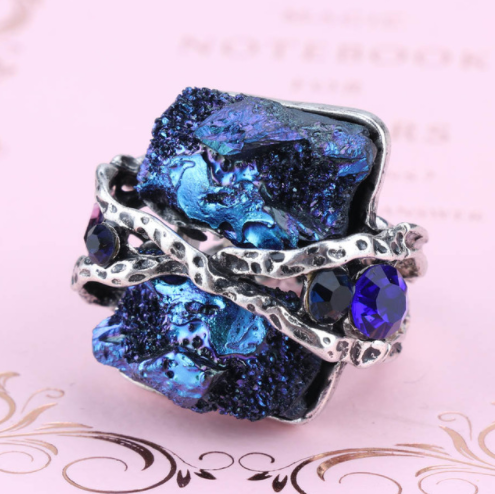 Poseidon's Natural Stone RingJewelryLuna Daze