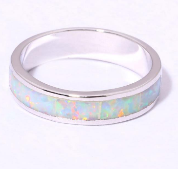 Fire Opal Forever Ring, Luna Daze