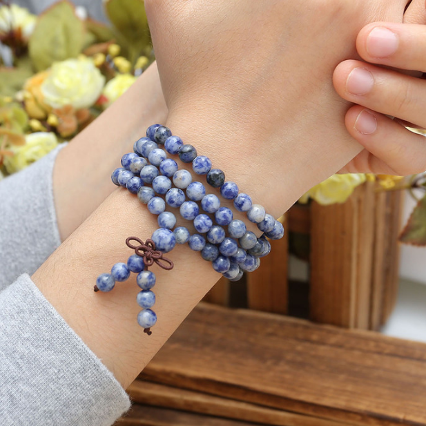 Sodalite Mala Beads