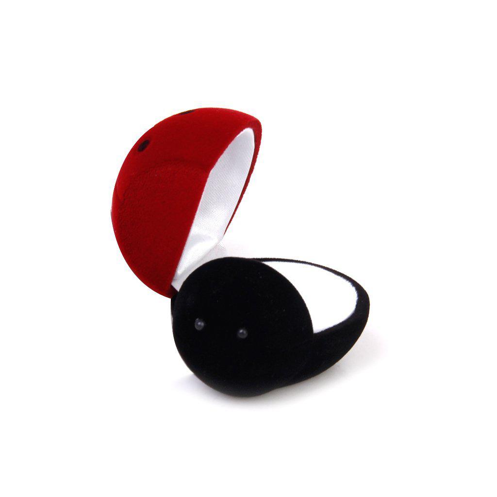 Elegant Velvet Ring Box, Luna Daze