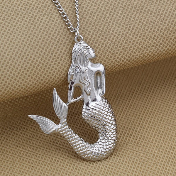 Vintage Mermaid NecklaceJewelryLuna Daze