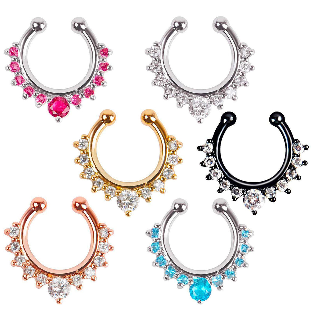 Stellar Faux Septum RingJewelryLuna Daze