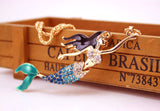 Bejeweled Mermaid Necklace, Luna Daze