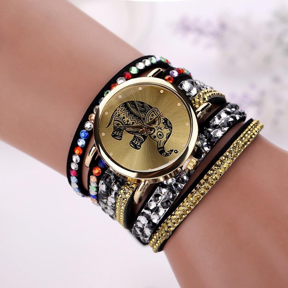 Elefunk Wrap Watch, Luna Daze