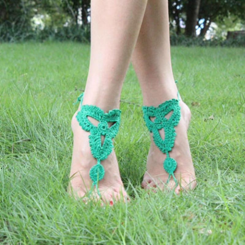 Handmade Crochet AnkletJewelryLuna Daze