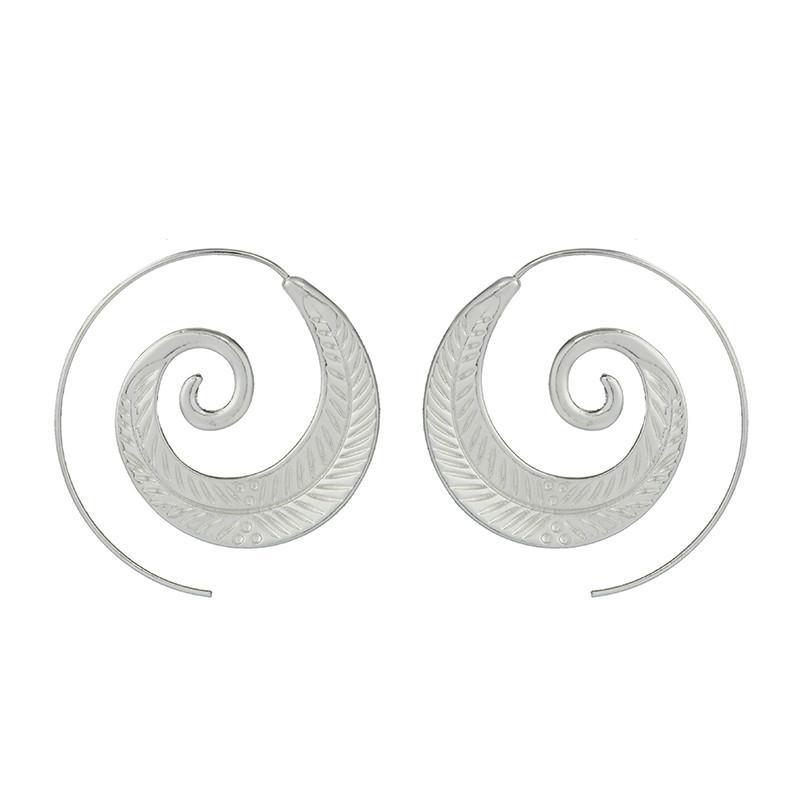 Goddess Spiral EarringsJewelryLuna Daze