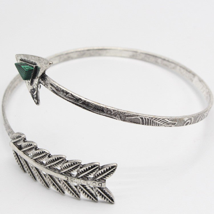 Malachite Arrow CuffJewelryLuna Daze