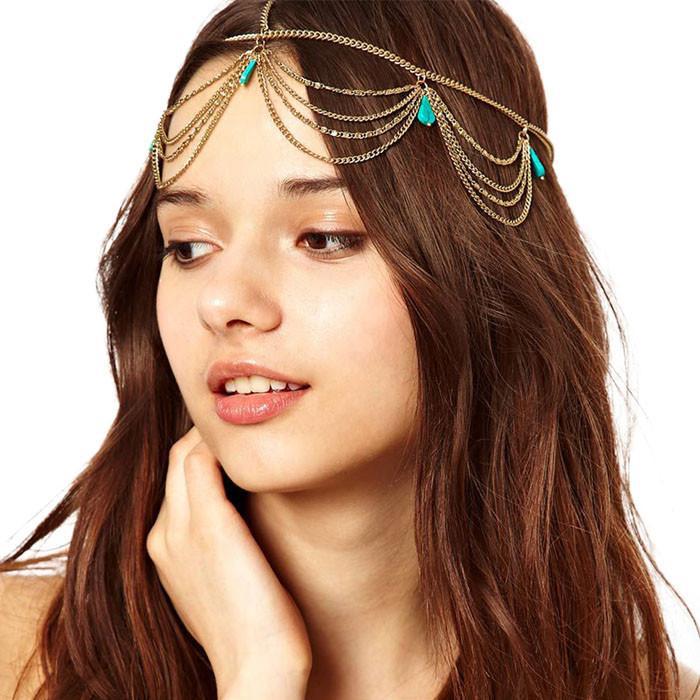 Turquoise HeaddressAccessoriesLuna Daze