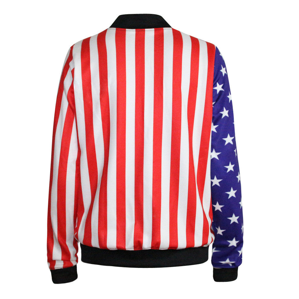 Flag Me Down Zipper Jacket, Luna Daze