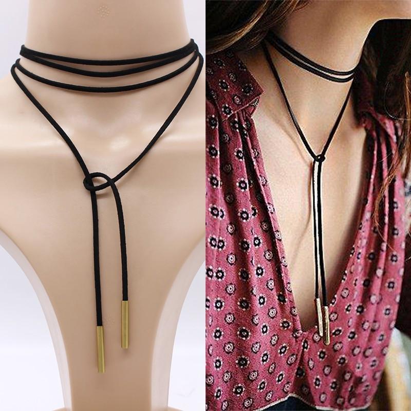 Leather Bolo ChokerJewelryLuna Daze