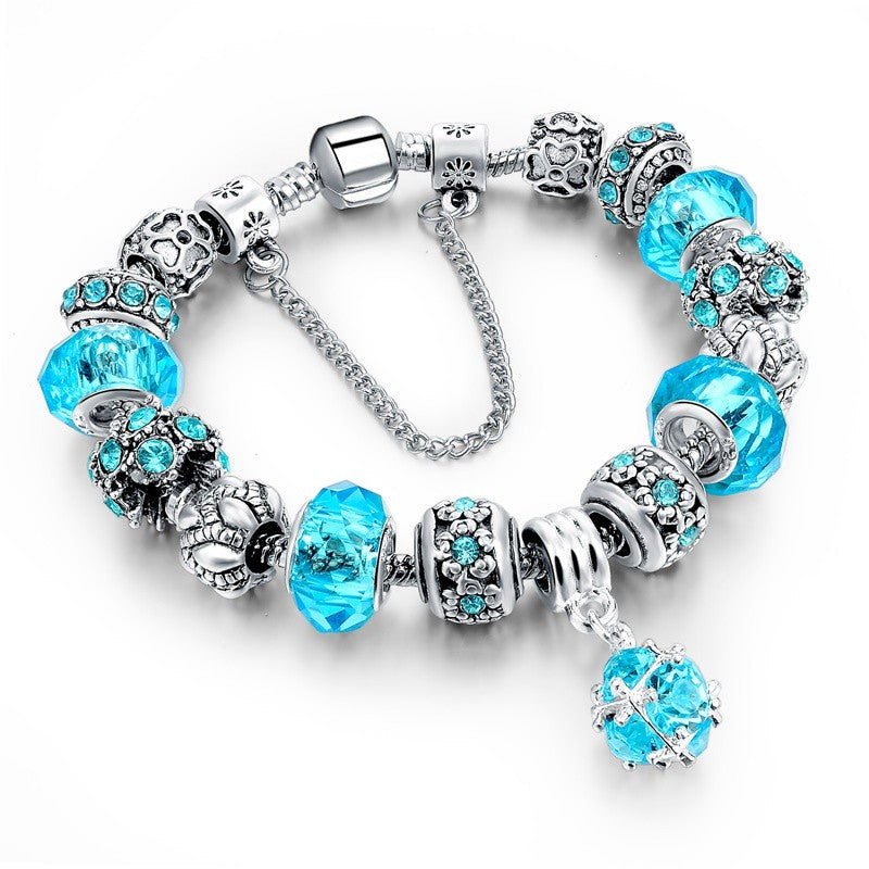 Crystal Charm BraceletJewelryLuna Daze