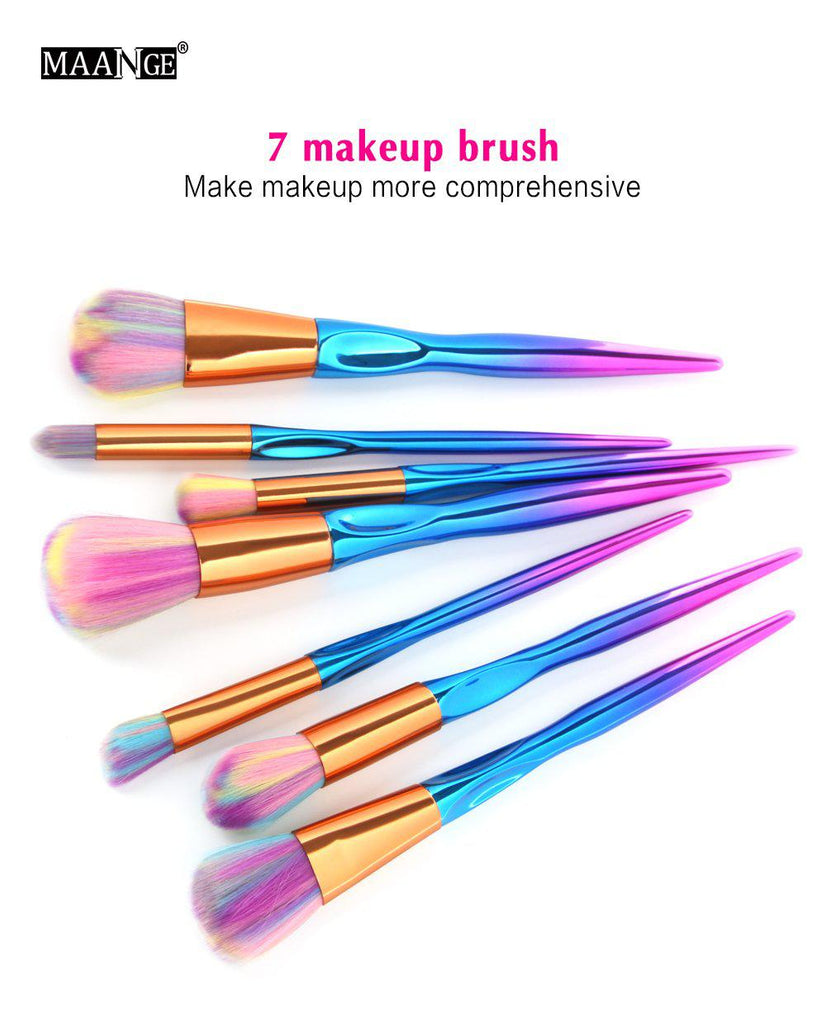 Unicorn Horn Makeup Brush KitAccessoriesLuna Daze