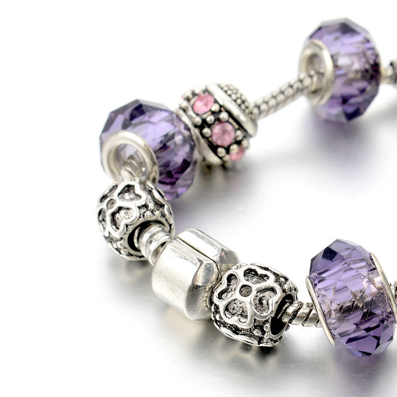 Crystal Charm BraceletJewelryLuna Daze