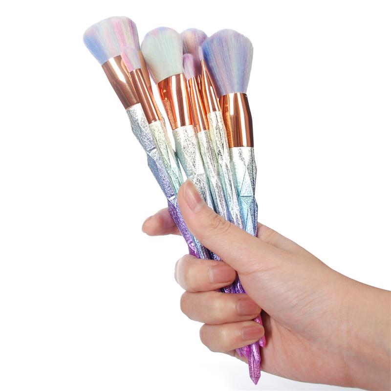 Unicorn Horn Makeup Brush KitAccessoriesLuna Daze