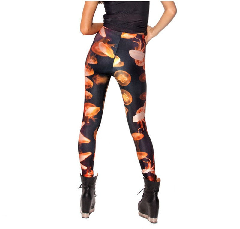 Neon JellyFish LeggingsLuna Daze