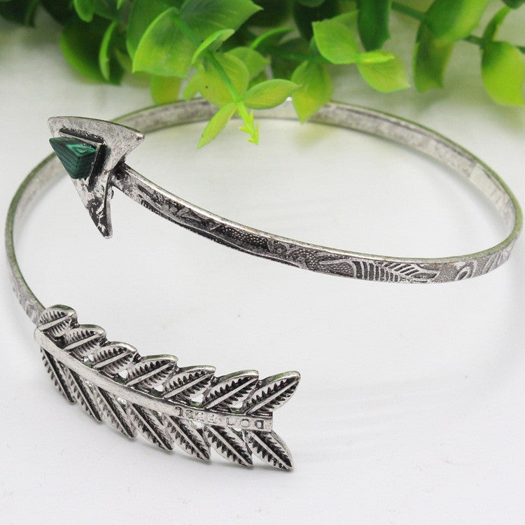 Malachite Arrow CuffJewelryLuna Daze