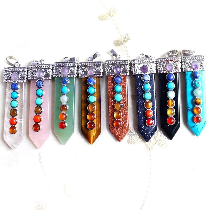 Chakra Gemstone NecklaceJewelryLuna Daze