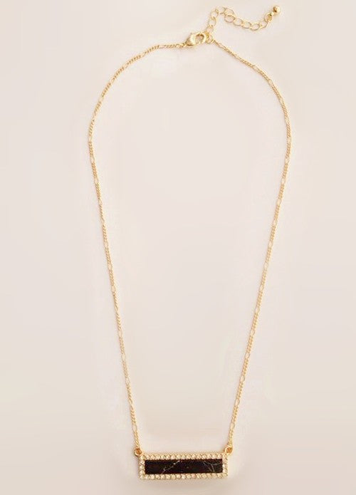 Delicate Bar NecklaceJewelryLuna Daze