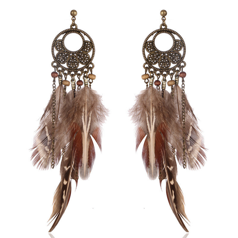 Native Feather EarringsJewelryLuna Daze