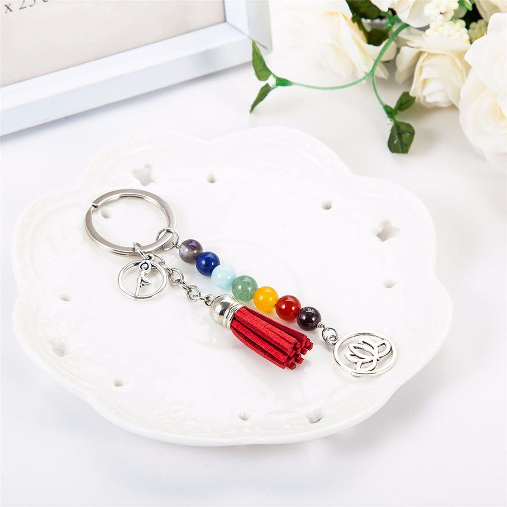 7 Chakras Keychain, Luna Daze