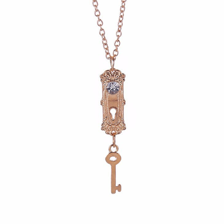 Lock And Key NecklaceJewelryLuna Daze