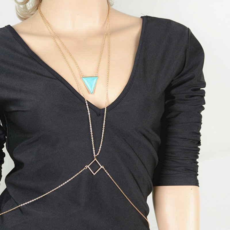 Turquoise Body ChainJewelryLuna Daze