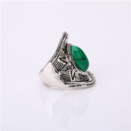Tibetan Silver & Stoned RingJewelryLuna Daze