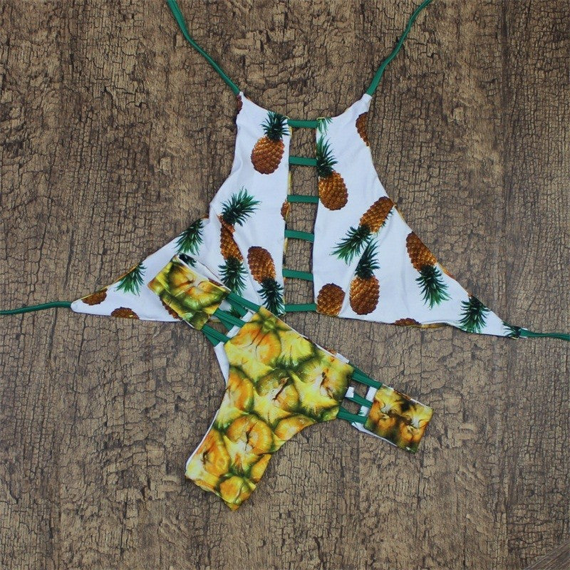 Reversible Pineapple Bikini CollectionLuna Daze