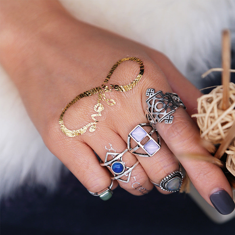 Wild & Stoned Ring SetJewelryLuna Daze