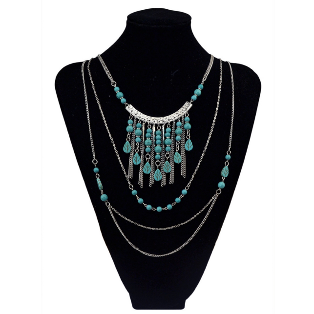 Boho Tassel NecklaceJewelryLuna Daze
