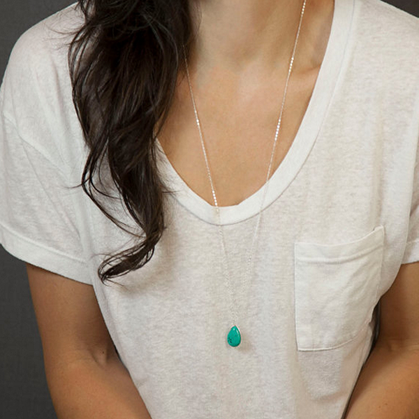 Dainty Turquoise NecklaceJewelryLuna Daze