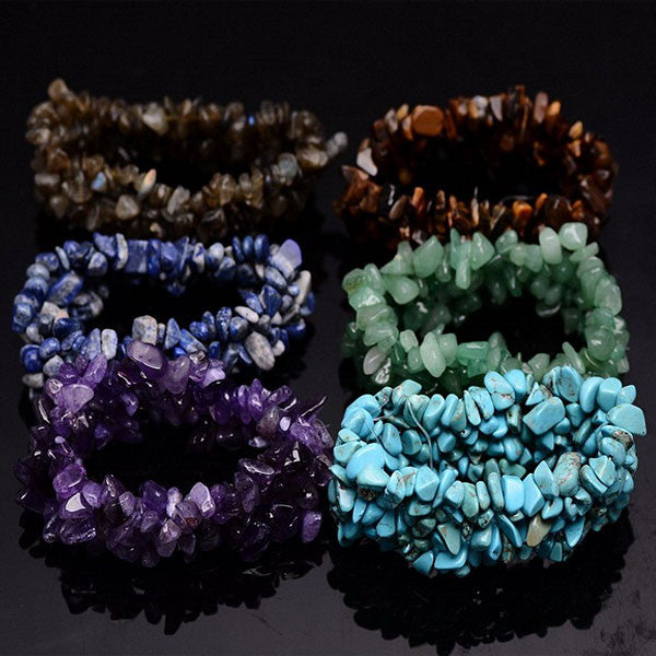 Tumbled Stone BraceletJewelryLuna Daze