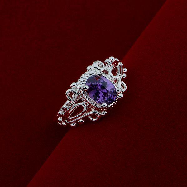 Purple Lady Silver RingJewelryLuna Daze