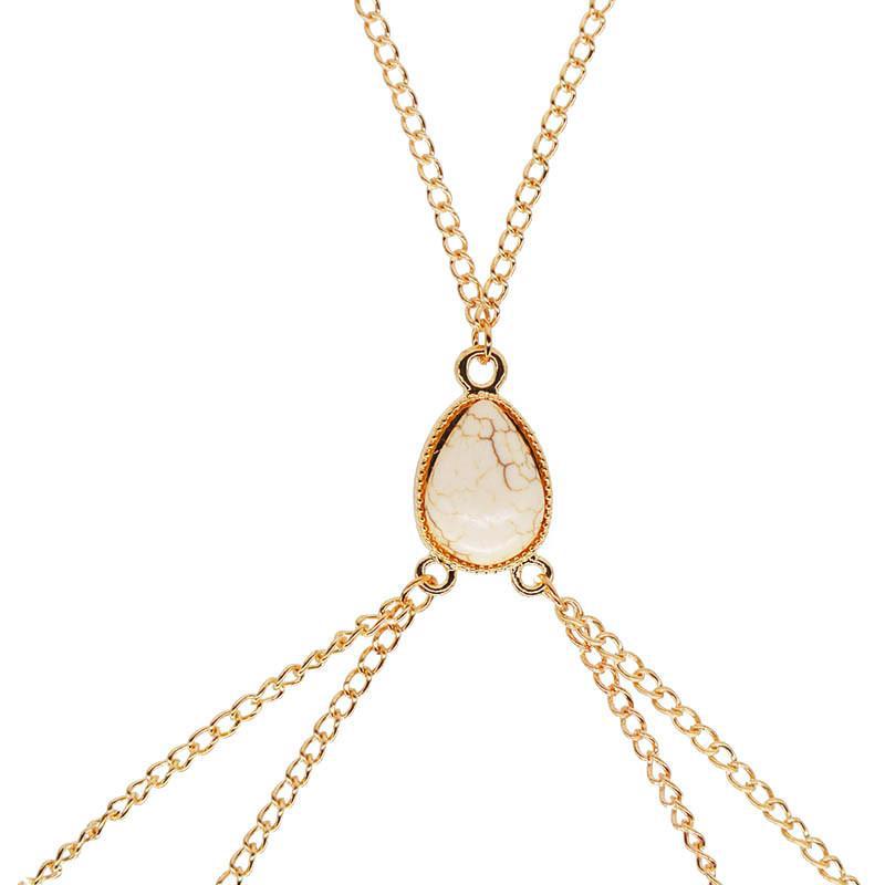 Turquoise Babe Body ChainJewelryLuna Daze