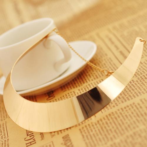 Gold Maxi ChokerJewelryLuna Daze