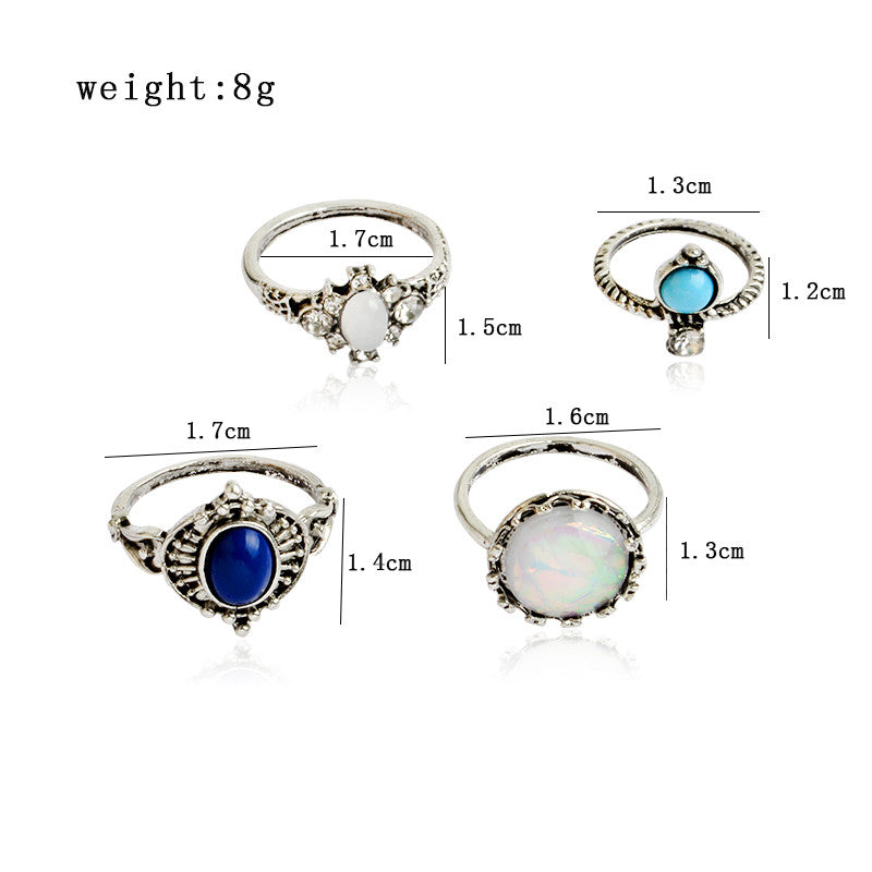 Moonstone Ring SetJewelryLuna Daze